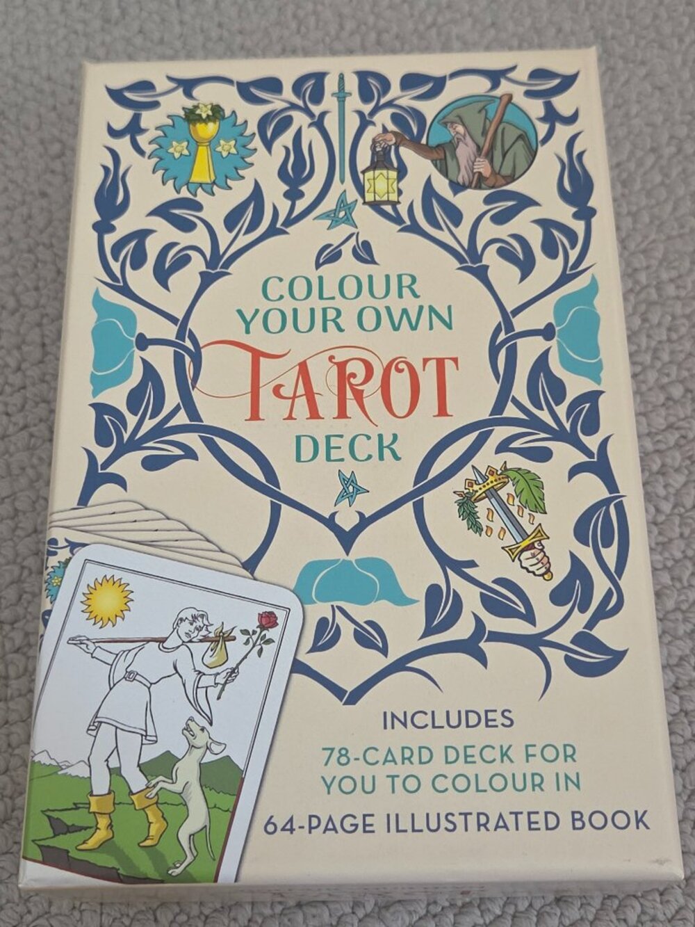 Colour Your Own Tarot Deck Kit
